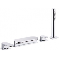 Смеситель на борт ванны RAVAK Chrome CR 025.00 X070073 однорычажный хром